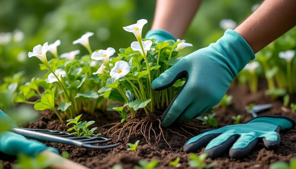 erfahren sie, wie sie ackerwinde im garten erkennen und effektiv bekämpfen können, um ihre pflanzen gesund zu halten und ihren garten sauber zu gestalten.